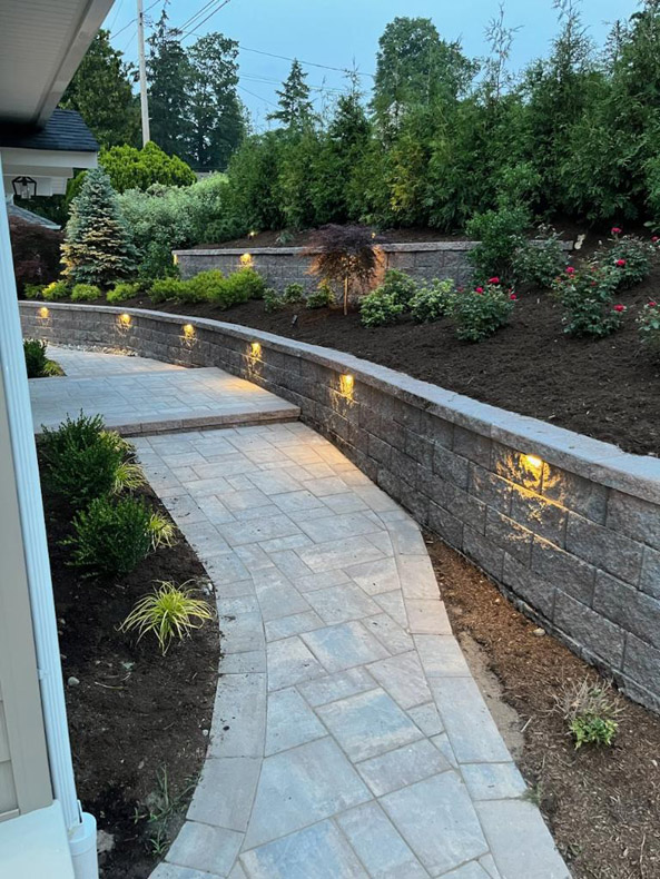 Landscape Lighting completed project
